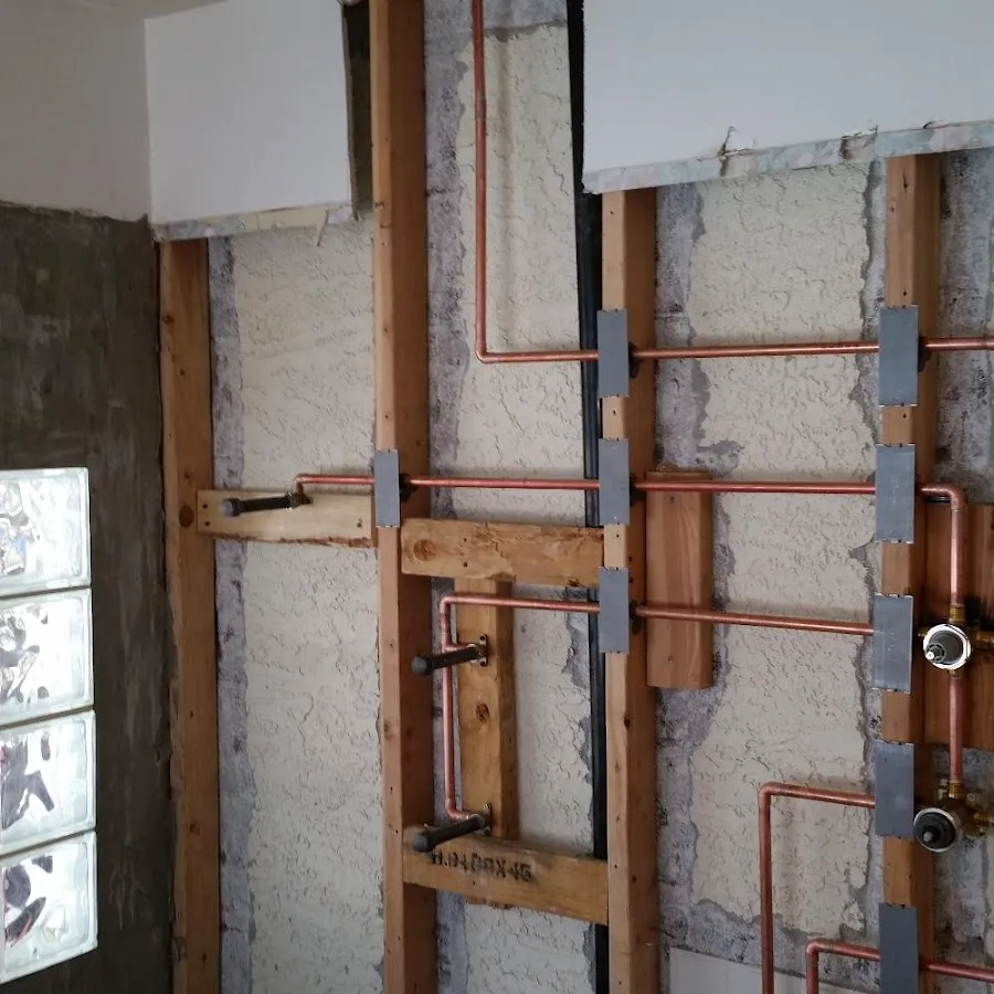 Copper pipe installation for Burst Pipe Repair in Chalmette